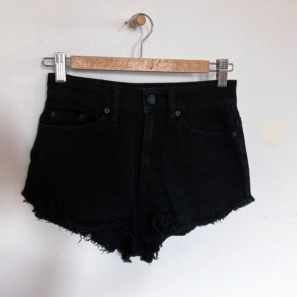 3 FOR $15 BDG super high rise black jean shorts - Picture 6 of 12